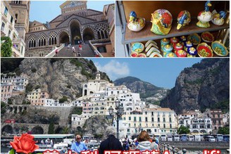 [義大利-阿瑪菲海岸]Day7-1：終於來到傳說中的Amalfi小鎮（從蘇連多搭船）！