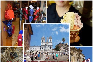 [義大利羅馬] Day8-2：Roma好好逛part1：西班牙廣場＆盧奇娜聖老楞佐聖殿＆Della Palma冰淇淋店