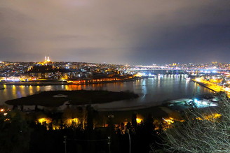 2019 伊斯坦堡，搭纜車上【Pierre Loti Tepesi】看金角灣＆伊斯坦堡夜景！