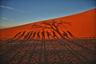 夏天到非洲避暑Part 1  納米比亞死亡谷、銀河與45號沙丘