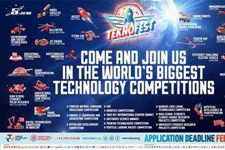 土耳其航空航天技術節科技大賽報名啟動 歡迎台灣學子參加競賽