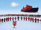 正北極90度 50年勝利號 破冰船探索 18日