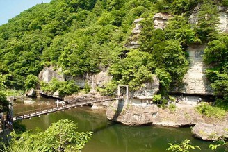 福島奇景〜塔崖
