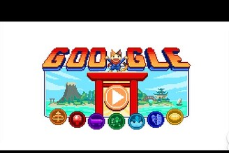 （試玩）迎接2020東京奧運，Google推出期間限定網頁遊戲！16bit日系RPG風格結合桃太郎、日本傳說、運動競技，甚至音遊！瀏覽器打開Google首頁，手機、電腦都能玩！