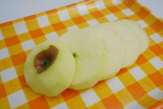 氣炸鍋「蘋果甜甜圈」手抓餅簡單完成！！