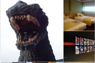 (住宿 東京) 格拉斯麗新宿酒店 (Hotel Gracery Shinjuku) ~ 和哥吉拉恐龍一起入眠 GODZILLA