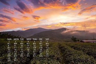 【9月-花東縱谷月曆】
