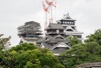 九州 JR熊本站 熊本市電一日券 熊本城 城彩苑 加藤神社