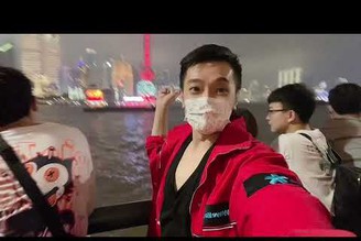 （Vlog)2021年7月上海外灘燈光秀&十里洋場