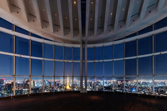 日本東京最佳賞月名所之一 六本木之丘展望台看夜景趣