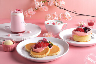 如同櫻落餐桌 杏桃鬆餅屋櫻花季展開櫻花與櫻桃的秘密