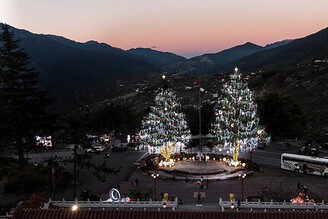 山谷燈光節將啟動 全台最高聖誕樹將被點亮！