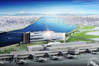 東京羽田機場新複合商場將開幕 飯店、露天溫泉、購物、美食等應有盡有