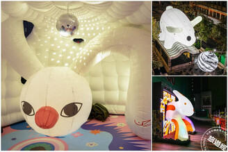 2023台灣燈會明(2／1)起試營運！台北東區43件藝術品＋超大兔兔燈遊看頭！