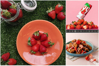 草莓化身為甜甜圈、啤酒、霜淇淋 連板橋凱撒也隨季節推「莓好假期」