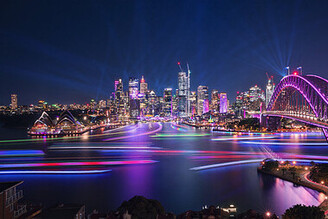 全球最大結合「聲」與「光」的年度盛典 繽紛雪梨燈光音樂節5月底登場