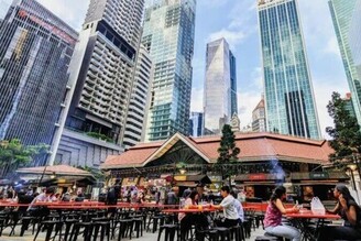 新加坡美食｜新加坡旅遊必訪熟食中心誰才是經典？老巴剎、麥士威、牛車水、紐頓、竹腳中心特色大比拚