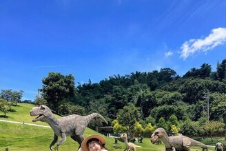 草屯景點｜參觀台灣的「侏儸紀公園」、探訪山間的美術館、享用草屯名產手工麻糬