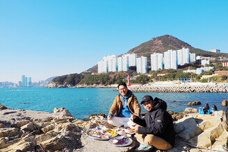 釜山美食巡禮 三進魚糕、影島海女村海景第一排海鮮、影島白淺灘文化村咖啡