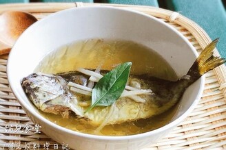 湯頭鮮美～薑絲象魚湯