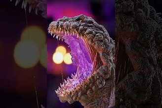 Shin Godzilla resin head sculpt painting   godzilla shingodzilla 哥吉拉 哥吉拉與金剛 godzillavskong