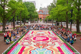 札幌花毯節 傳播北海道花景觀魅力