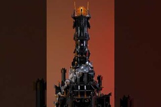 LEGO Lord of the Rings Barad-dur  Speed Build 索倫之眼巴拉多黑塔 索倫之眼 巴拉多