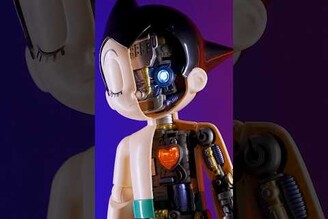 Tron Model Astro Boy Tetsuwan Atomu Model Kit Speed Build 創模玩 原子小金剛 阿童木 組裝模型