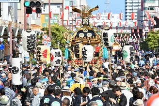 水戶市夏季的風物詩 2024「水戶黃門祭」