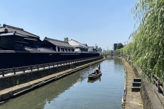 栃木市藏之街遊覽船 感受小江戶風情