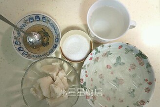 午後小點～白豆沙羊羹