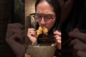  紐約寒冬的晚餐吃很暖  Solo Cozy dinner in freezing NYC