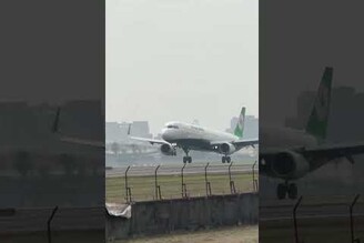 長榮航空 A321-200 降落 EVA AIR A321-200 Landing RCKH BR846 B-16226 2025.02.05 (4K)