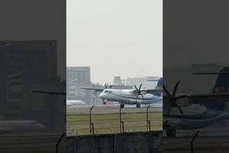 華信航空 ATR72-600 降落 Mandarin Airlines ATR72-600 Landing RCKH AE304 B-16859 2025.02.05 (4K)