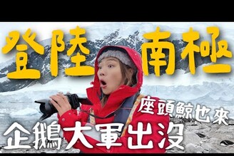 登陸南極大陸 企鵝真的很臭巨大座頭鯨出沒！勇跳南極海！Limit Trip Ep35