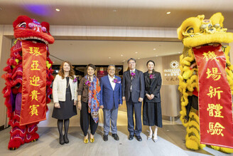 環亞集團在台打造的第五座據點！臺北松山機場環亞貴賓室正式開幕