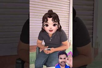 &quotEk to baccha upar se cartoon filter... hasi rokna mushkil hai"