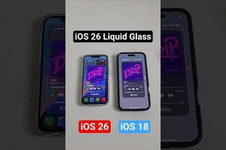 iOS 26 的 Liquid Glass 真的有提升不少科技感iphone16 ios26 WWDC2025 iphone17
