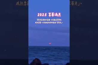 2025草莓滿月/草莓變西瓜 草莓月亮