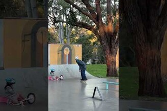 Skate with pizza skateboarding 澳洲华人 skate skatebord 澳洲生活 skateboard skateboardvibes