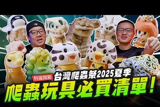 【特寵開箱】台灣爬蟲祭必買玩具清單毛二爬蟲冷知識大集合！ 2025台灣爬蟲祭Mr.Joe Hobby.tv