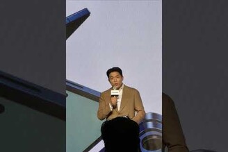 (安成宰)主廚出席Samsung Z Fold 7 & Z Flip 7的發表會