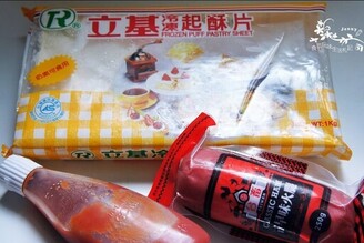 烤箱出美食！火腿玫瑰酥