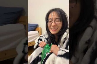 終於吃到我心心念念的香菜餅乾！香菜多力多滋