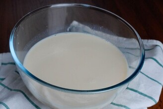 冰冰涼涼好消暑～自製香滑豆花