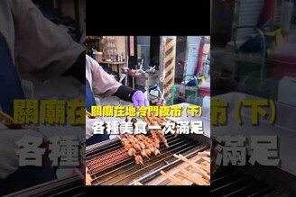 關廟在地冷門夜市下 各種美食一次滿足 台南 台南美食 台南小吃 美食 關廟 夜市 台南晚餐 燒肉飯 芭樂 石板烤肉 雞腿捲 新疆烤肉 沙威瑪 豬血湯 米粉炒 刈包