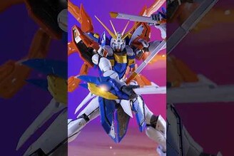 METAL BUILD BURNING GUNDAM 神鋼彈&神鋼彈貳！