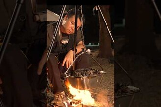 露營用套鍋烤全雞教學