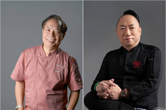 師徒聯手，「五星」閃耀 米其林三星名廚陳泰榮客座朧粵！