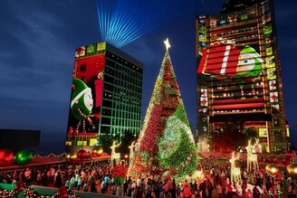 「香港繽紛冬日巡禮」中環八大地標化身巨型光影畫布震撼視覺